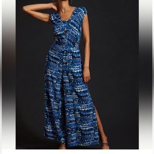 Anthropologie PLENTY BY TRACY REESE BANDEAU JUMPSUIT Womens, Size M,